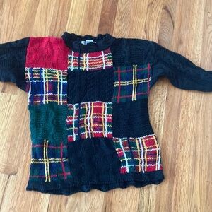 Colorful Patchwork Sweater